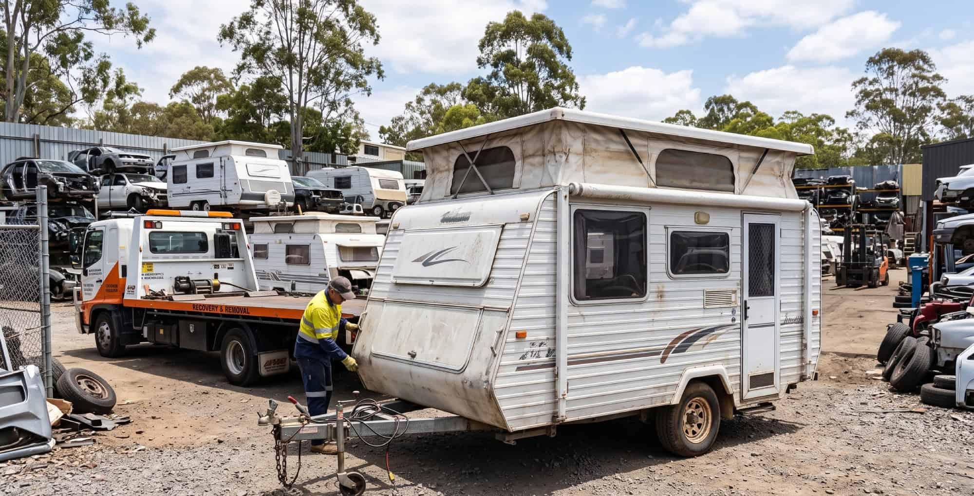 Pop-Top and Camper Trailer Removal Brisbane