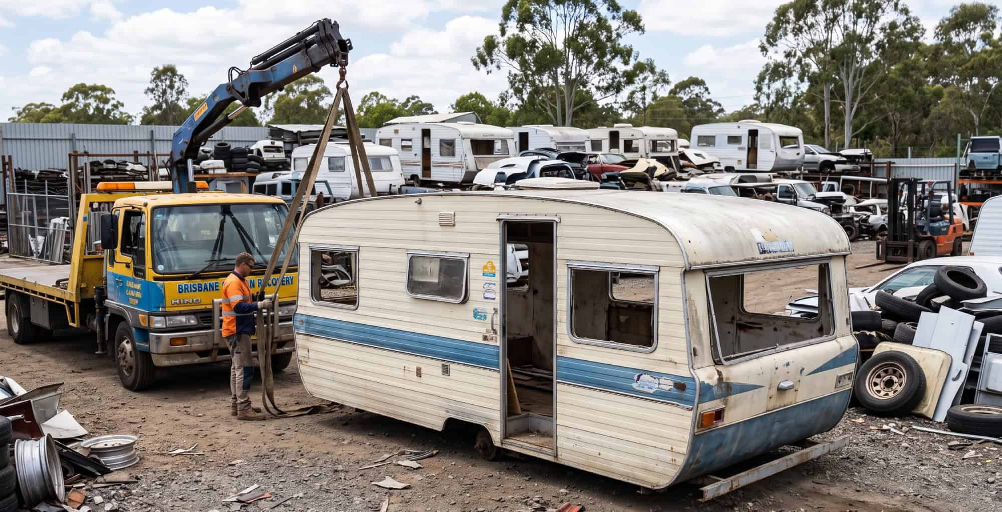 Caravan Body Removal Brisbane